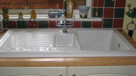 Nice new sink installation